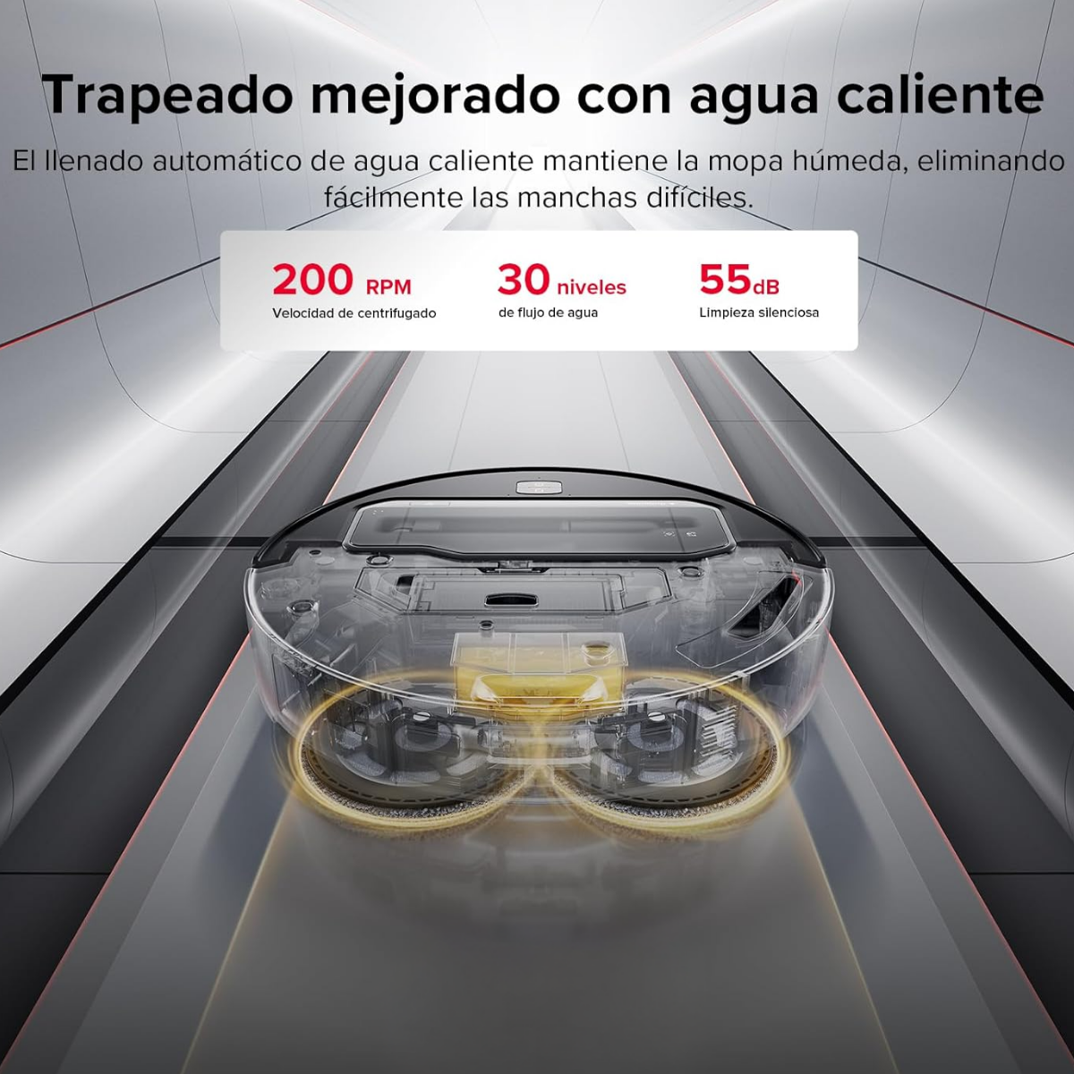 Robot Aspirador Brazo MaxClean™