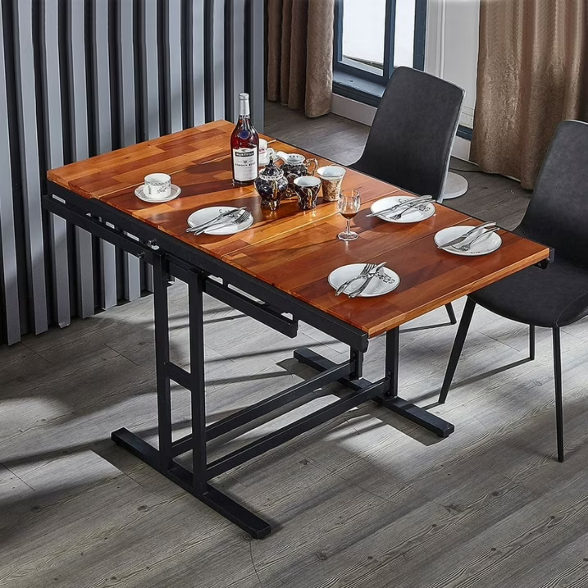 DUALIS™  Mesa Estantería 3-en-1