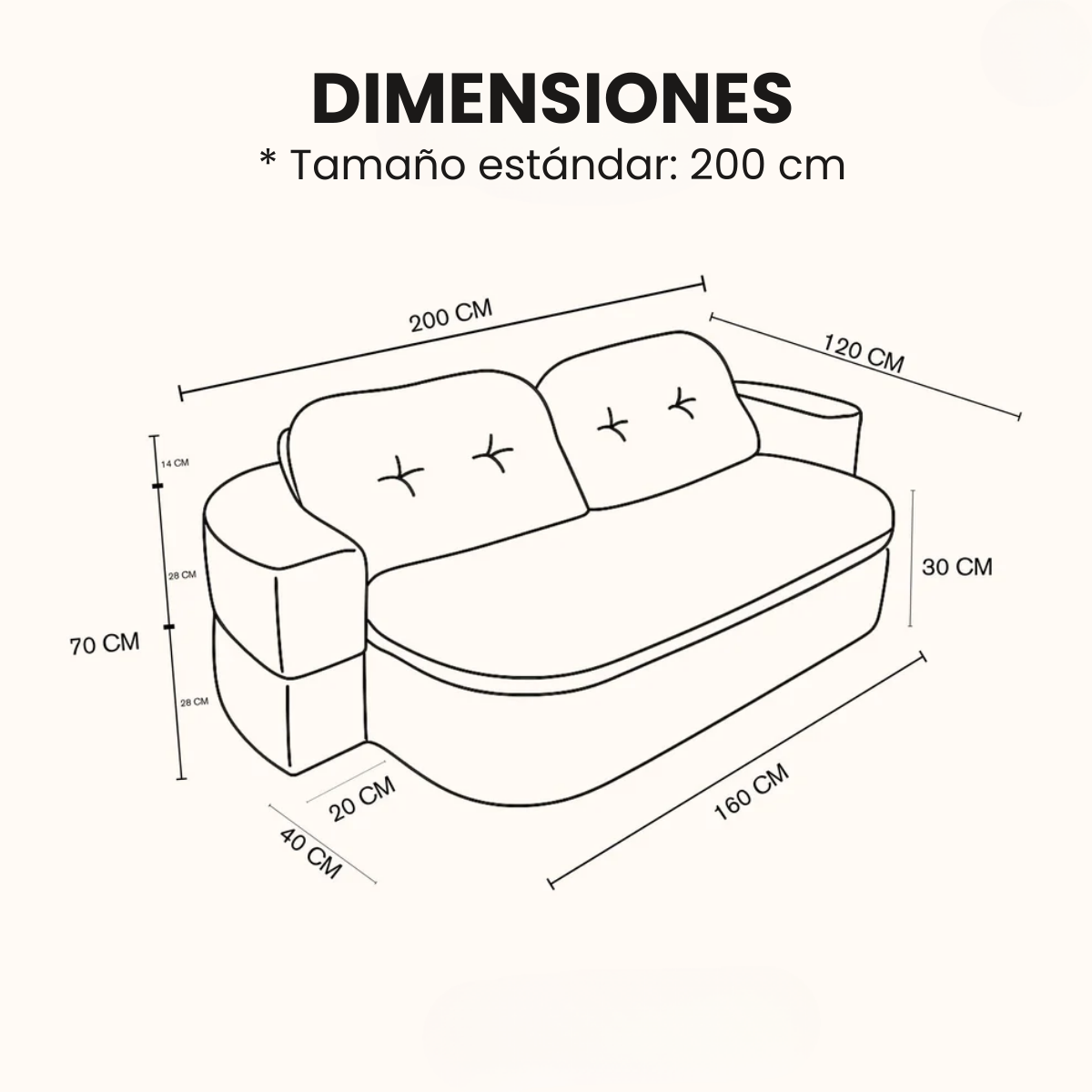 Sofá Cama Nox™