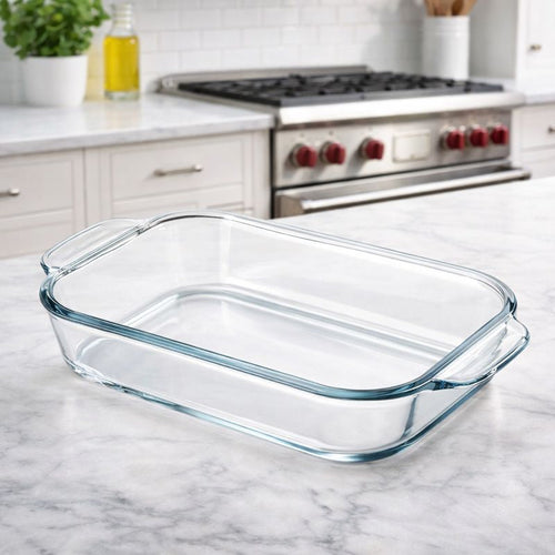 EasyCrunch™ glass tray