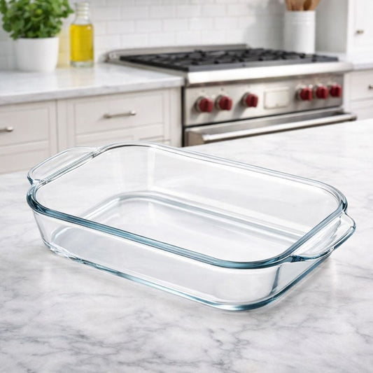 EasyCrunch™ glass tray